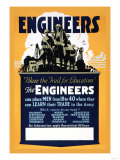 Blaze the Trail for Education, The Engineers Affiches