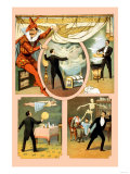 Zan Zig Performing in Four Magic Vignettes Pósters