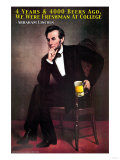 4 Beers and 4000 Years Ago Posters