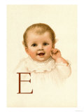 Baby Face E Posters by Ida Waugh