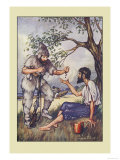 Robinson Crusoe: I Went to Him and Gave Him a Handful of Raisins Posters by Milo Winter