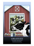 Créativité Poster par Richard Kelly