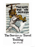 The Navy Put 'Em Across, c.1918 Prints by Henry Reuterdahl