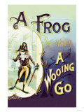 A Frog: A Wooing Go Affiches