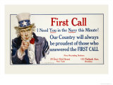 First Call, I Need You in the Navy, c.1917 Julisteet tekijänä James Montgomery Flagg First Call, I Need You in the Navy, c.1917 Julisteet tekijänä James Montgomery Flagg