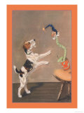 Playful Wire-Haired Terrier Prints by Diana Thorne