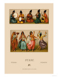 Festive Dress of Persia Poster by Racinet 
