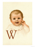 Baby Face W Prints by Dorothy Waugh
