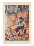 Robinson Crusoe: I Wanted No Sort of Earthenware Photographie par Milo Winter