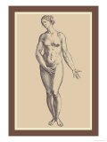 Femme Affiches par Andreas Vesalius