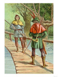 Robin Hood: Encounter with a Giant Poster