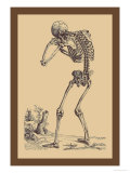 Bending Skeleton Affiche par Andreas Vesalius