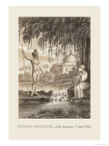Hindoo Devotees Prints by Baron De Montalemert