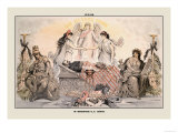 Puck Magazine: In Memoriam U.S. Grant Poster by Joseph Keppler