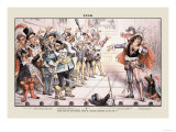 Puck Magazine: Scene from the New National Operetta Poster par Joseph Keppler