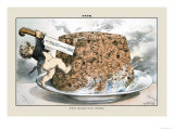 Puck Magazine: Puck's Holiday Plum-Pudding Prints by Joseph Keppler