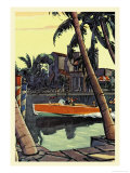 28 Foot Speedster Posters by Edward A. Wilson