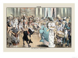 Puck Magazine: Our Imitative Aristocracy Posters by Joseph Keppler