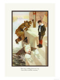 Teddy Roosevelt's Bears: Teddy B and Teddy G in the Water Posters by R.k. Culver