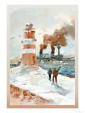 U.S. Navy: January Morning Prints by Willy Stower