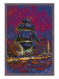 U.S. Navy: Night Falls Posters by Willy Stower