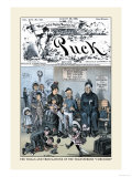 Puck Magazine: The Trials and Tribulations of the Transferred Coburger Posters by Frederick Burr Opper Puck Magazine: The Trials and Tribulations of the Transferred Coburger Posters by Frederick Burr Opper