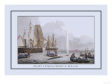 Boat Approaching a Whale Posters by J.h. Clark