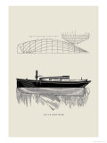 The C.B. Sloop Gleam Posters by Charles P. Kunhardt