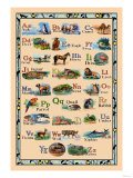 Animal Alphabet Affiches