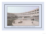 General View of a Spanish Bull Fight Posters by J.h. Clark