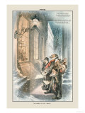 Puck Magazine: The Carol of the Waits Affiches par Joseph Keppler