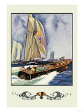 Cruisers and Sailboats Posters by Winslow Homer