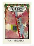 The Fireman Prints by H.o. Kennedy