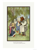 Teddy Roosevelt's Bears: The Cloak Print by R.k. Culver