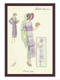 Springtime Dress in Lavender Póster Springtime Dress in Lavender Póster