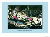 Diamond Washing in Brazil Posters by John Howard Appleton