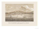 Tellicherry on the Coast of Malabar Posters by Baron De Montalemert