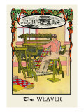 The Weaver Affiches par H.o. Kennedy