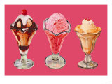 Three Sundaes Posters