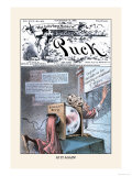 Puck Magazine: at It Again! Poster por Eugene Zimmerman Puck Magazine: at It Again! Poster por Eugene Zimmerman