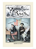 Puck Magazine: Keeping Account Pôsteres por Frederick Burr Opper Puck Magazine: Keeping Account Pôsteres por Frederick Burr Opper