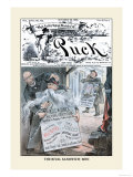 Puck Magazine: The Rival Sandwich-Men Pôsters por Eugene Zimmerman Puck Magazine: The Rival Sandwich-Men Pôsters por Eugene Zimmerman