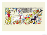 Battle Scene of Seti I and the Khita Posters by J. Gardner Wilkinson