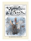 Puck Magazine: The Absurdities of the Boycott Prints by Frederick Burr Opper