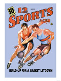 12 Sports Aces: Build Up for a Basket Letdown Prints