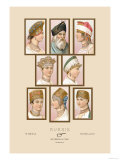 Russian Hats and Hairstyles Posters by Racinet 