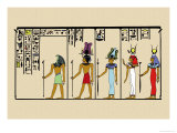 Horus, Ras, Isis and Ra-Ta Kunstdrucke von J. Gardner Wilkinson