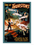 One of Thurston's Astounding Mysteries: Levitation Kunstdrucke