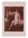 Nude with a Lion Posters by Emile Tabary