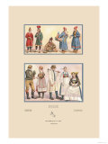 Styles of the Scandinavian Middle-Class Affiches par Racinet 